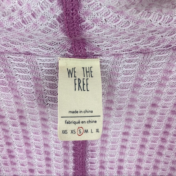 💕SALE💕 Free People We the Free Pink Wildcat Thermal Top - Picture 6 of 8